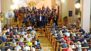 100 Jahre Musikverein „Gut Klang“ Leinstetten: Tosender Beifall bei Jubiläumskonzert